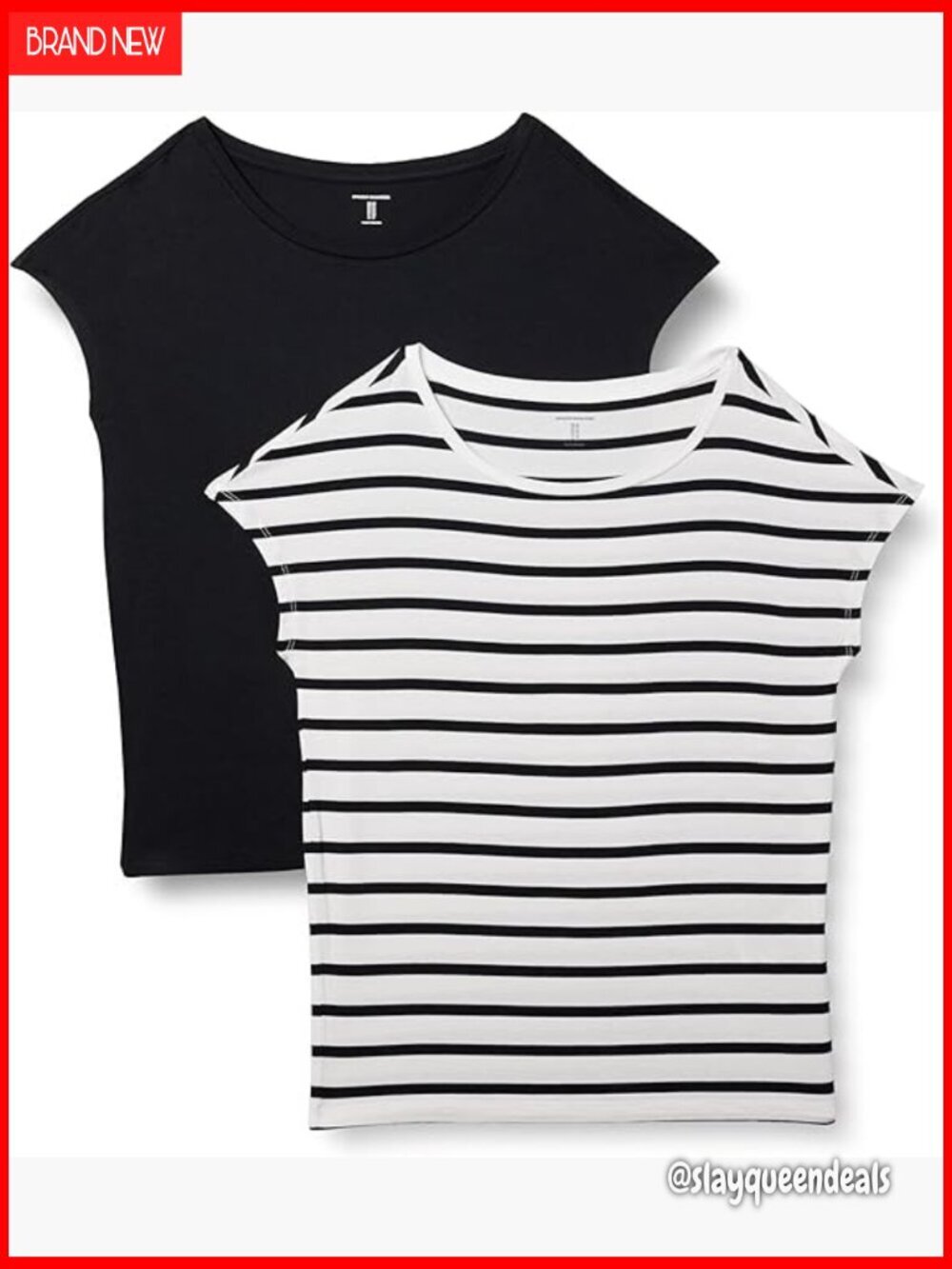 Regular Fit Viscose Jersey Boat Neck T-Shirt, Lightweight Casual Tee